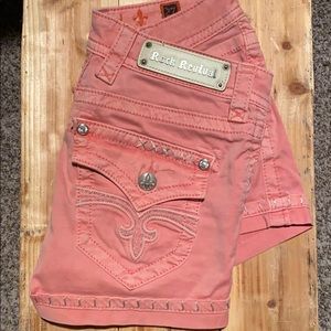 Rock Revival Coral Shorts